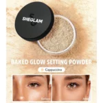 پودر فیکس شیگلم مدل Baked Glow رنگ Cappuccino - Image 2