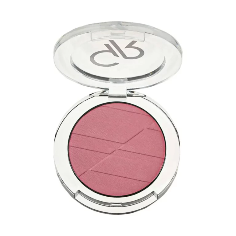 رژگونه گلدن رز مدل Powder Blush رنگ Desire Pink شماره 17
