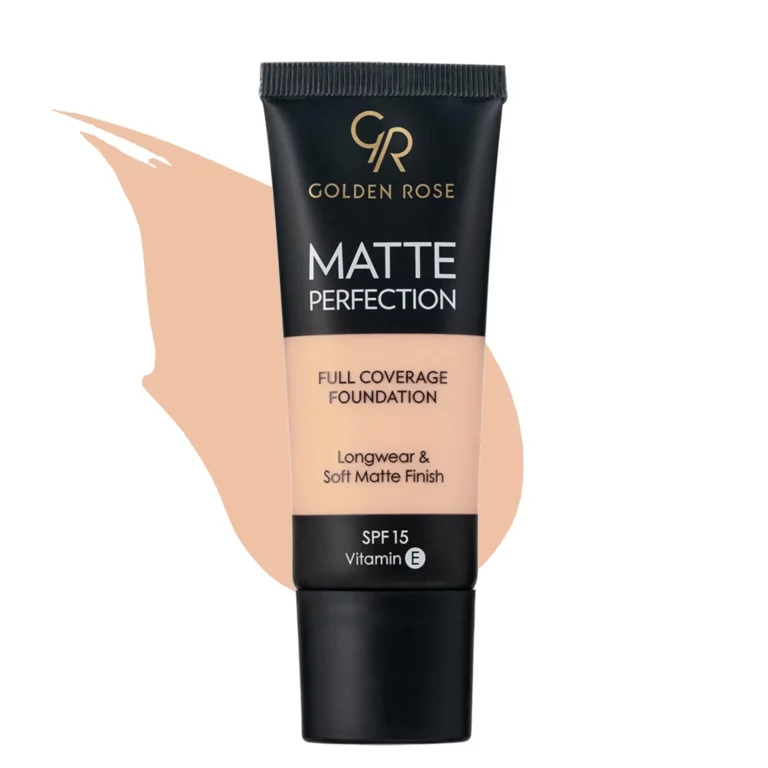 کرم پودر گلدن رز مدل Matte Perfection رنگ Cool شماره C2