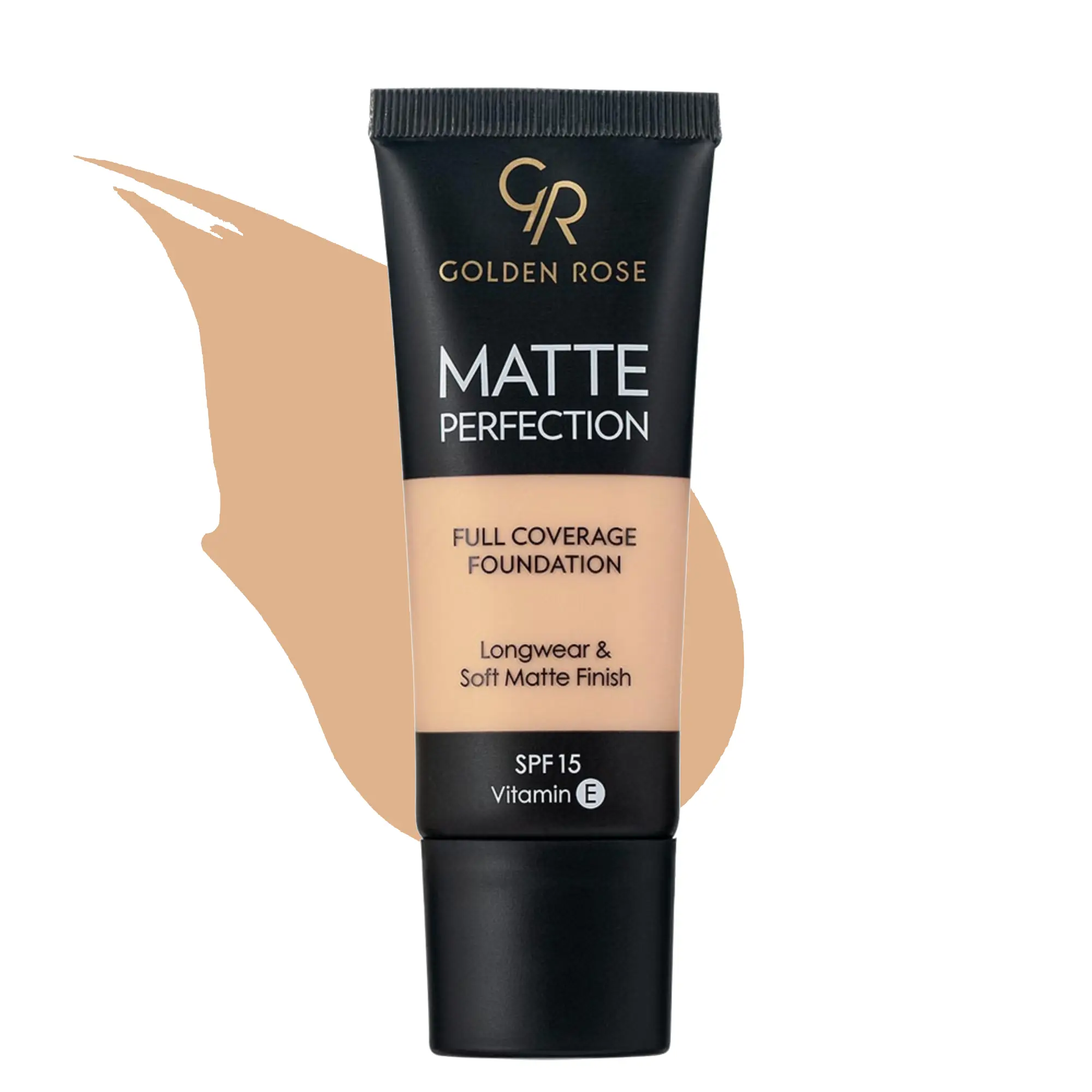 کرم پودر گلدن رز مدل Matte Perfection رنگ Cool شماره C 3