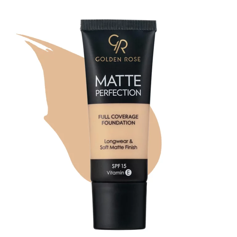 کرم پودر گلدن رز مدل Matte Perfection رنگ Natural شماره N3