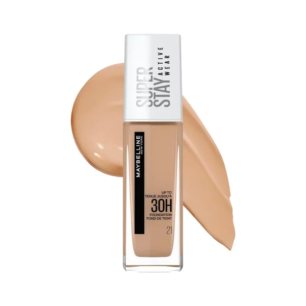 کرم پودر میبلین مدل super stay رنگ Nude Beige 21
