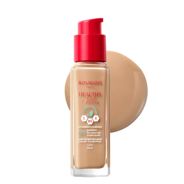 کرم پودر بورژوآ مدل Healthy Mix رنگ Beige شماره 54N