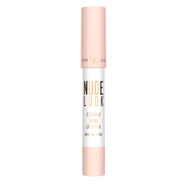 رژ لب مدادی گلدن رز مدل Nude Look رنگ Coral Nude شماره 04