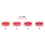 تینت لب گلدن رز مدل Juicy Tint Lip & Cheek Stain رنگ Pink Crush شماره 02