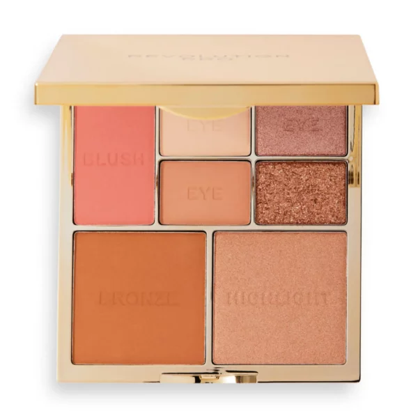 پالت صورت شیگلم مدل Pro True Love Eye & Cheek رنگ Light-Medium