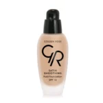 کرم پودر گلدن رز مدل Satin Smoothing Fluid شماره 35