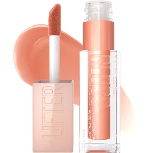 رژ لب مایع میبلین مدل Lifter Gloss رنگ Amber شماره 007