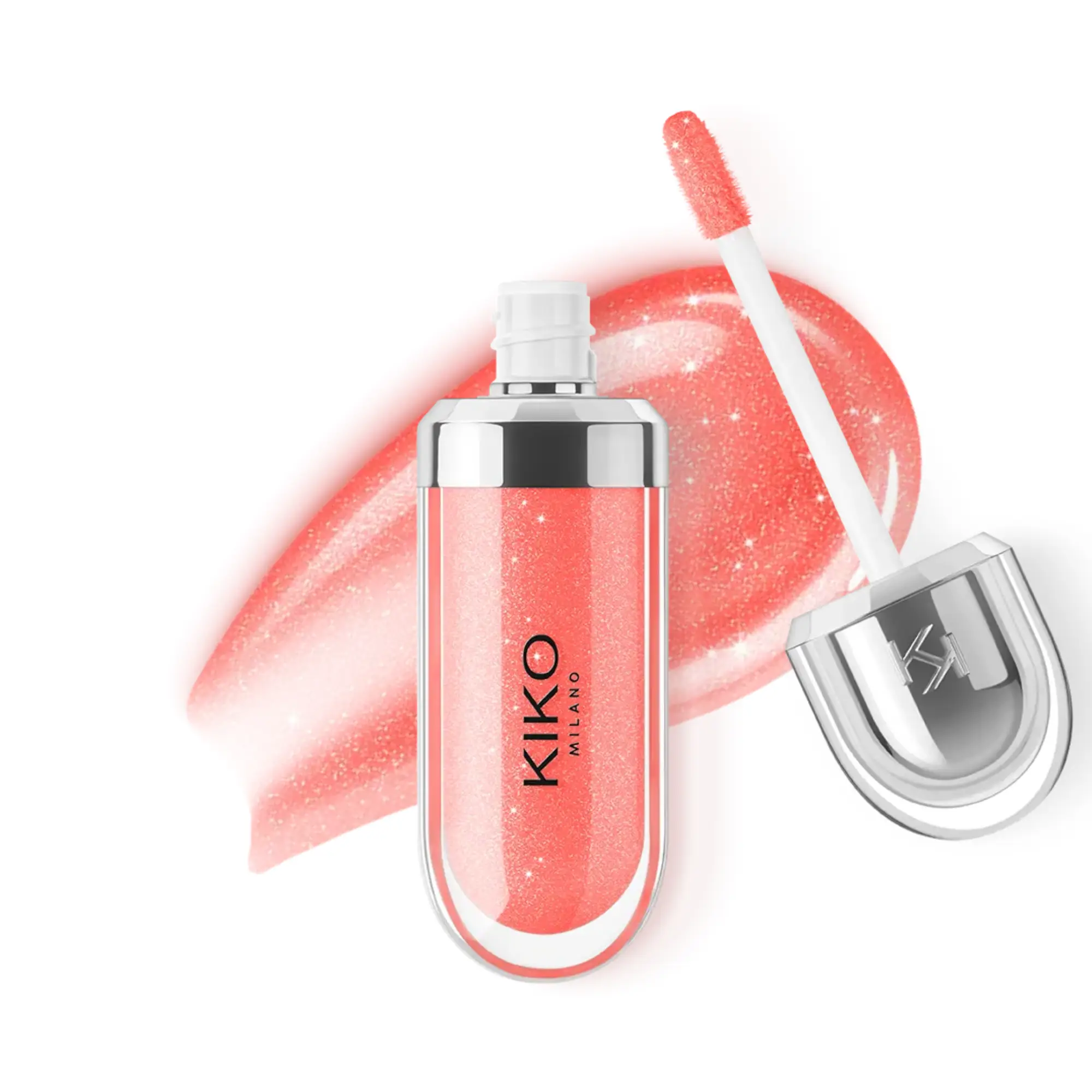 09 Soft Coral (2) رژ لب مایع کیکو مدل 3D Hydra Lipgloss رنگ Soft Coral شماره 09