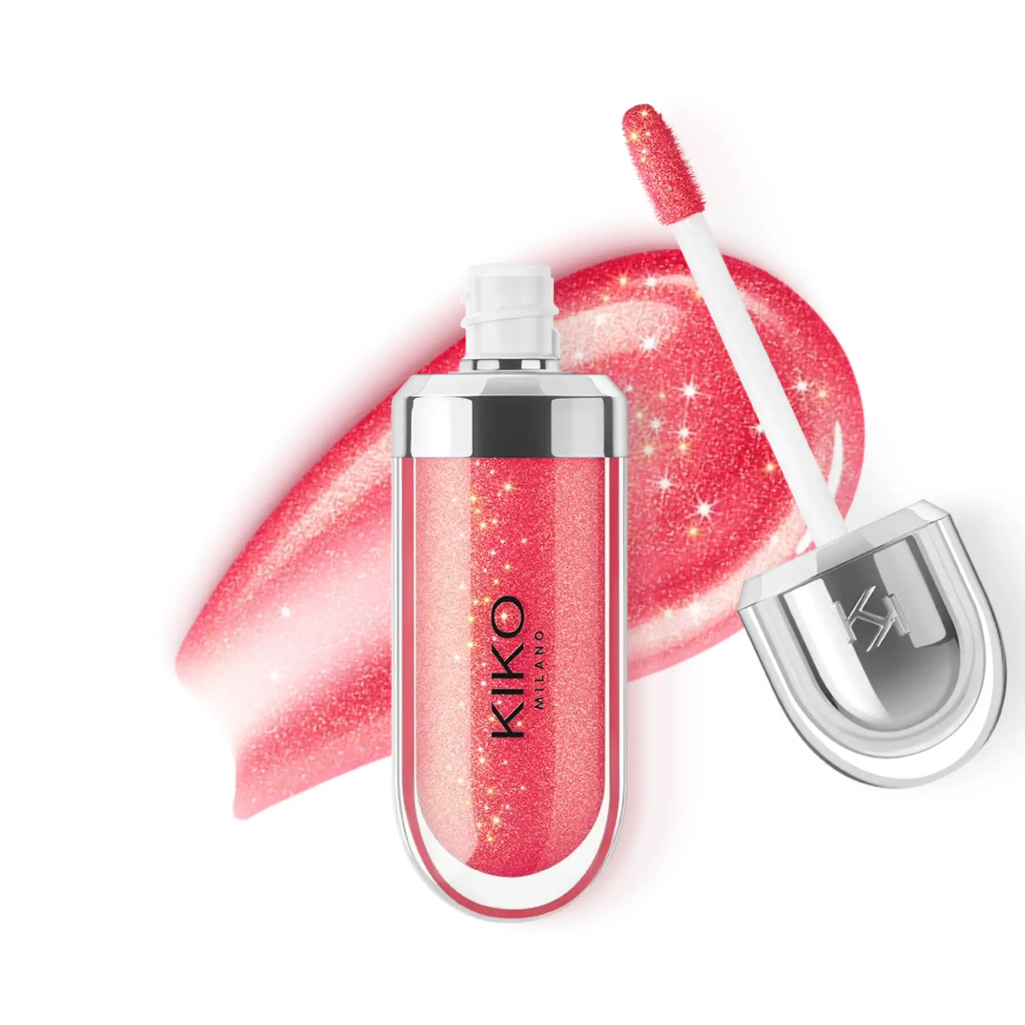 11 Golden Red (2) رژ لب مایع کیکو مدل 3D Hydra Lipgloss رنگ Golden Red شماره 11