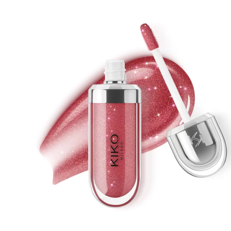 رژ لب مایع کیکو مدل 3D Hydra Lipgloss رنگSparkling Red Garnetشماره 22