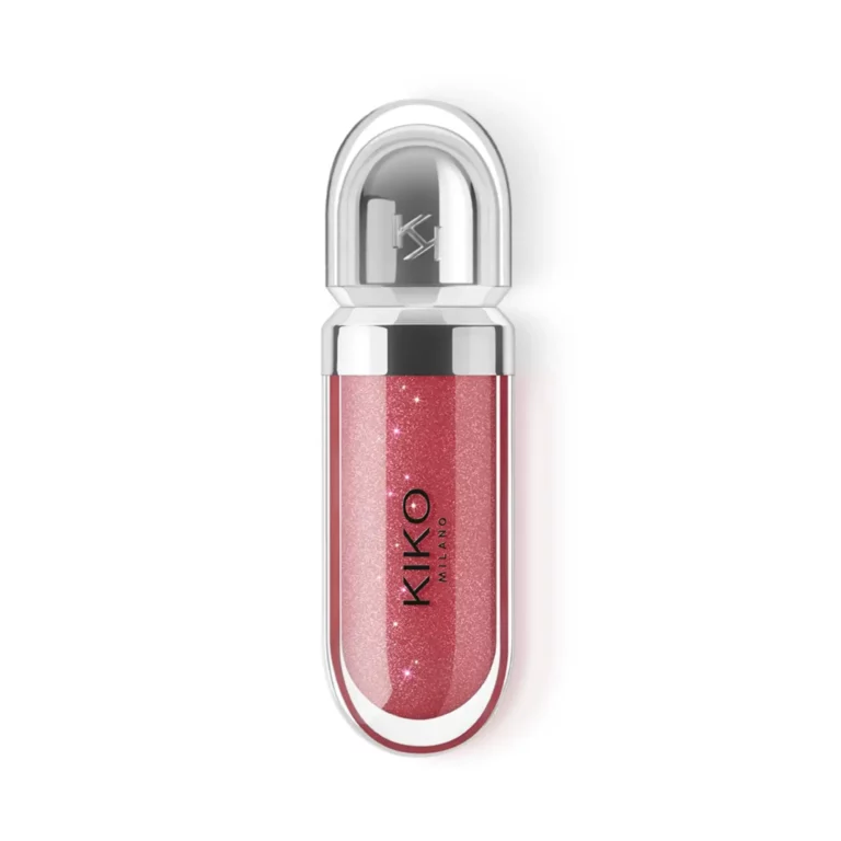 رژ لب مایع کیکو مدل 3D Hydra Lipgloss رنگSparkling Red Garnetشماره 22