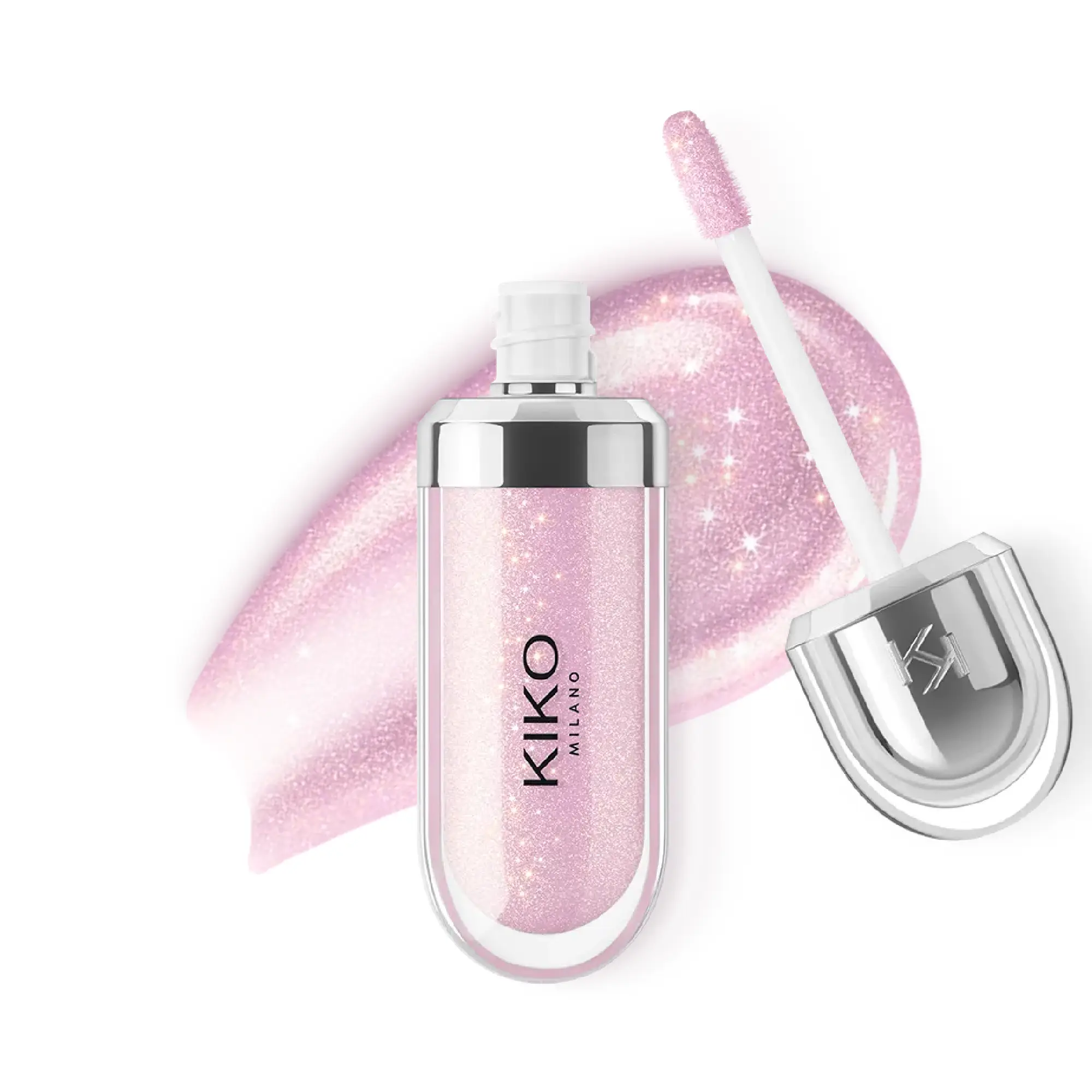 27 Pearly Lavender (2) رژ لب مایع کیکو مدل 3D Hydra Lipgloss رنگ Pearly Lavenderشماره 27