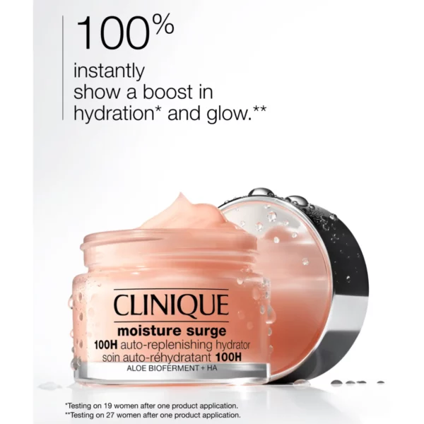 ژل مرطوب کننده کلینیک مدل Moisture Surge 100h حجم 30 میلی لیتر