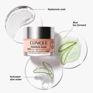 ژل مرطوب کننده کلینیک مدل Moisture Surge 100h حجم 30 میلی لیتر