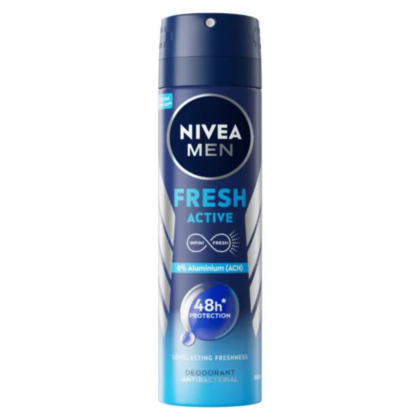 اسپری ضد تعریق مردانه نیوآ مدل Fresh Active 48H حجم 150ml