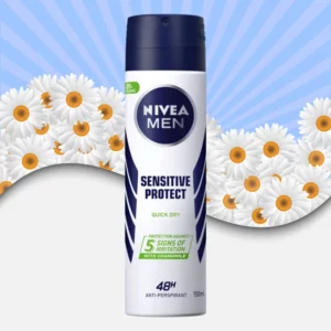 اسپری ضد تعریق مردانه نیوآ مدل Sensitive Protect 48H حجم 150ml