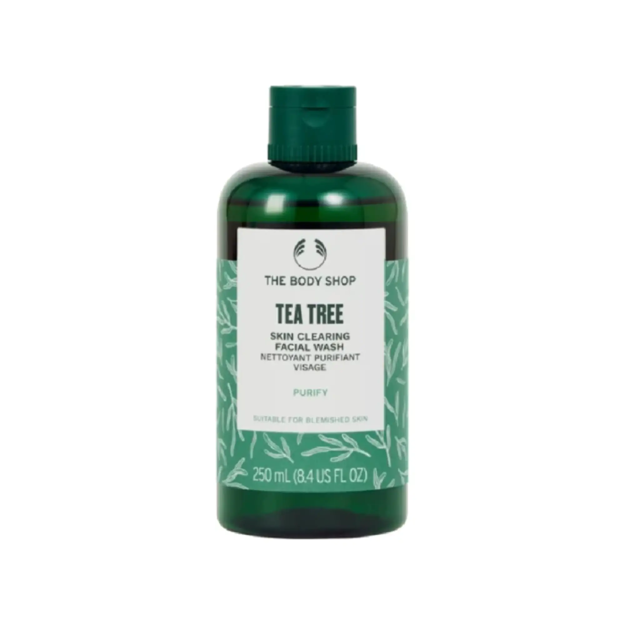New Project (12) ژل شستشو صورت بادی شاپ مدل Tea Tree new look حجم 250 میلی لیتر