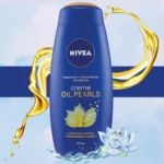 شامپو بدن نیوآ مدل Oil Pearls Lotus Flower حجم 500ml