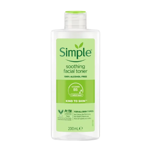 تونر سیمپل مدل Vitamin B5 Witch Hazel حجم 200ml