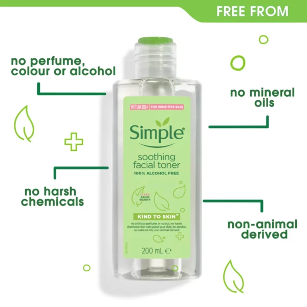 تونر سیمپل مدل Vitamin B5 Witch Hazel حجم 200ml