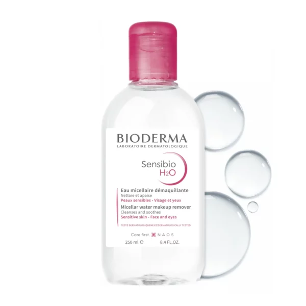 میسلار بایودرما مدل Sensibio H2O حجم 250ml