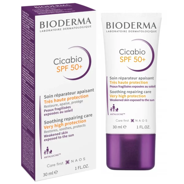 کرم ضد آفتاب بایودرما مدل Cicabio حجم 30ml