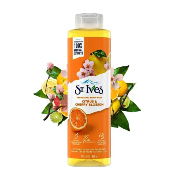 شامپو بدن اس تی.ایوز مدل Citruc &CHerry Blossomحجم 650ml