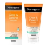 کرم مرطوب کننده نوتروژینا مدل Clear & Defend حجم 50ml