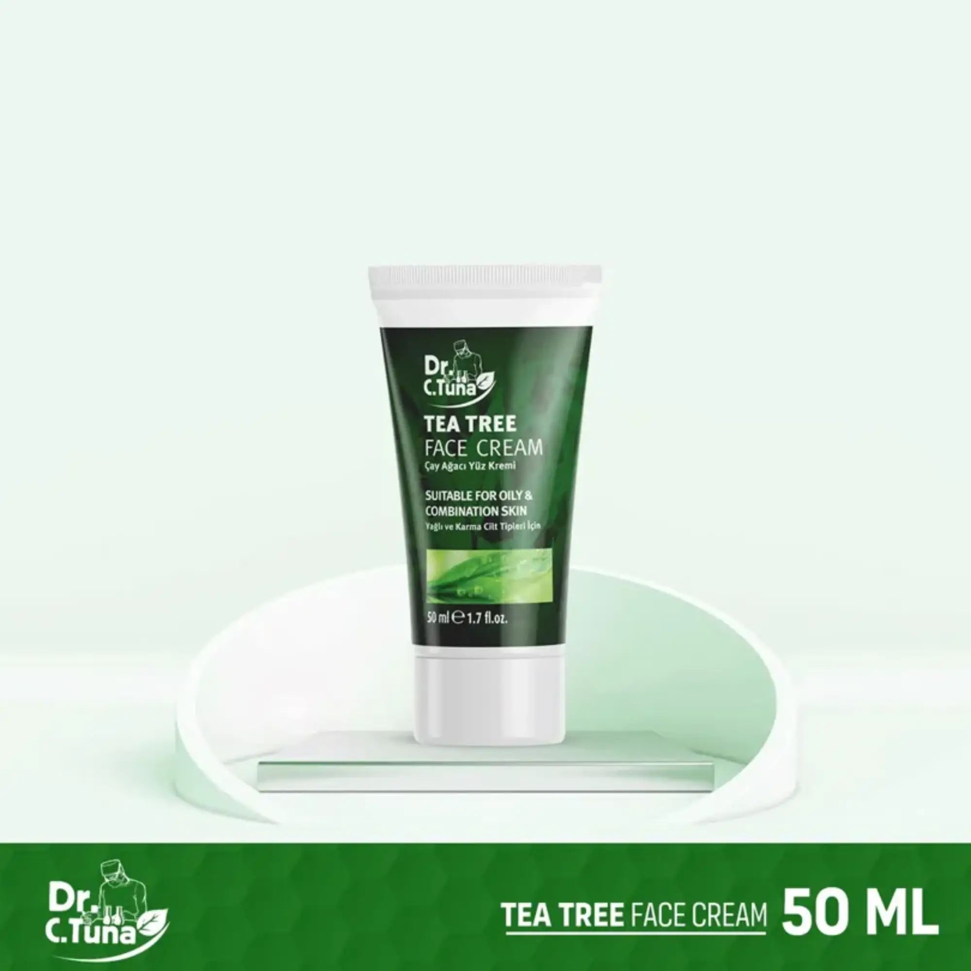 کرم صورت دکتر جی تونا مدل Tea Tree حجم 50ml