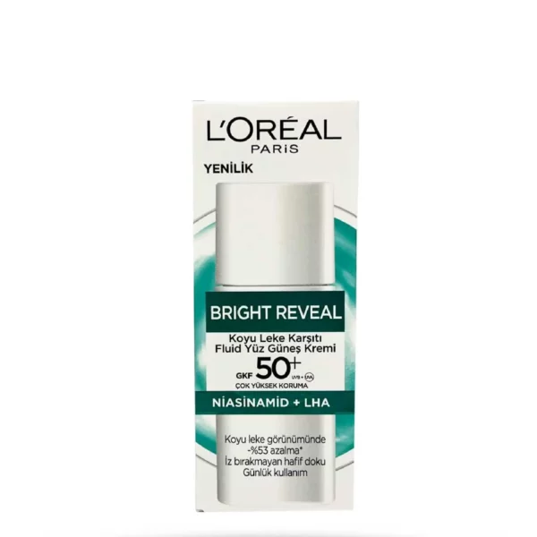 ضد آفتاب لورآل مدل Bright Reveal حجم 50ml