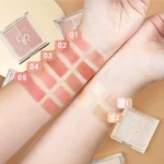 پالت رژگونه گلدن رز مدل Iconic Duo رنگ Rosy Bronze شماره 03