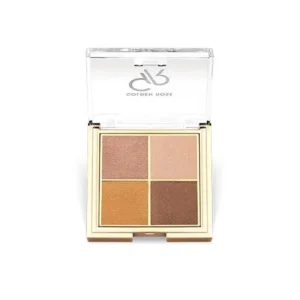 پالت سایه گلدن رز مدل Quattro رنگ 07 Bronze Vision