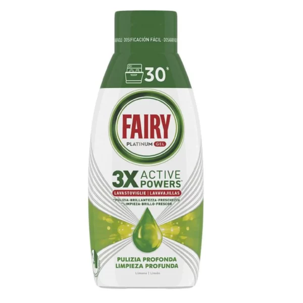 ژل ماشین ظرفشویی فیری مدل Platinum حجم 600ml