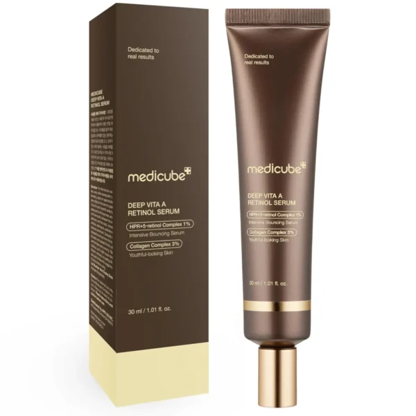 سرم ضد چروک مدیکیوب مدل Deep Vita A Retinol حجم 30ml
