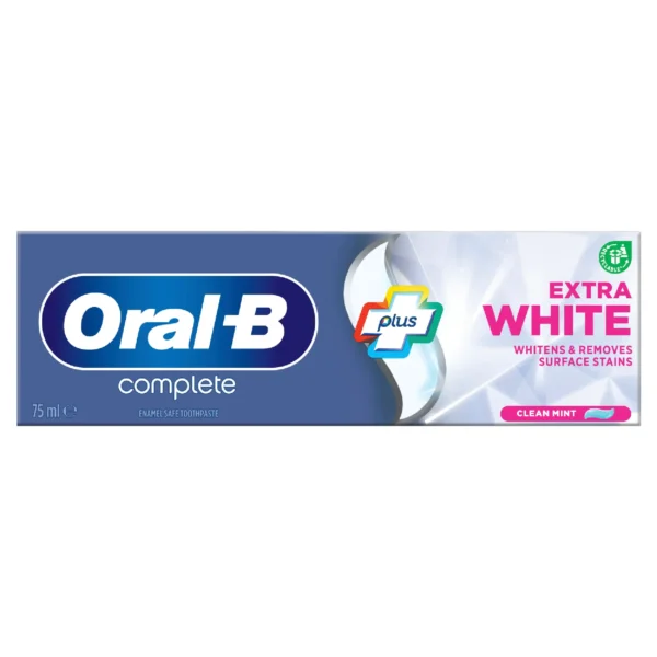 خمیر دندان اورال - بی مدل Complete Plus Extra White حجم 75ml