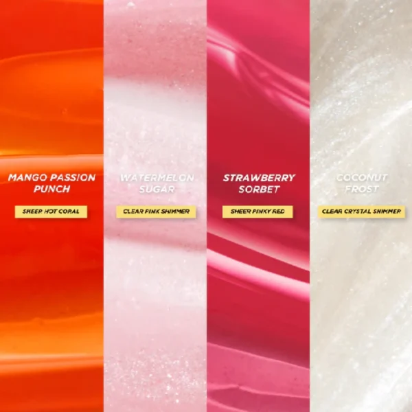 روغن لب گیسو مدل Honey Infused رنگ Coconut Frost