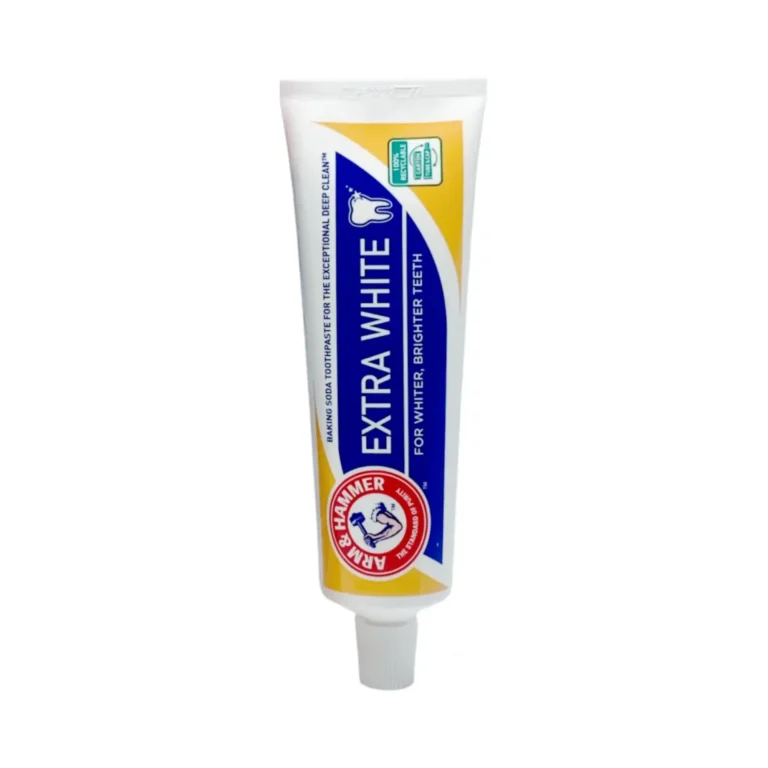 خمیردندان سفید کننده آرم اند همر مدل Extra White حجم 125ml