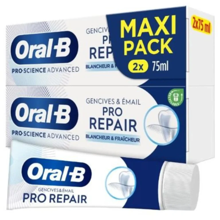خمیر دندان اورال - بی مدل Pro-Repair حجم 2*75 ml
