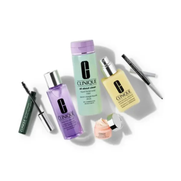 ست کلینیک مدل Skincare & Makeup مجموعه 6 عددی