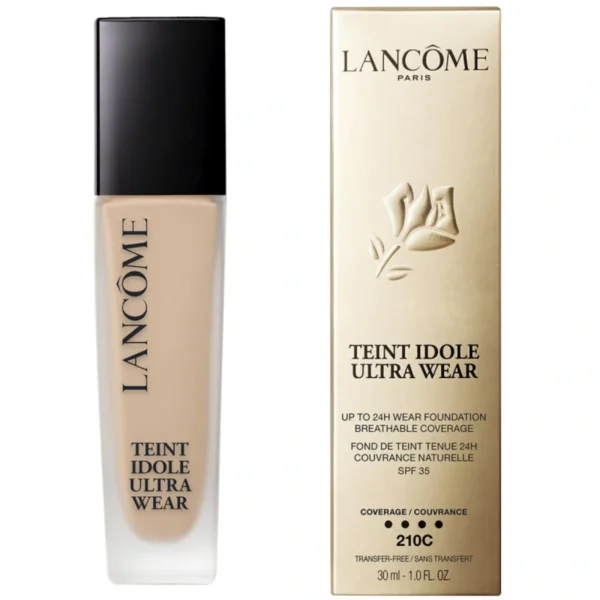 کرم پودر لنکوم مدل Teint Idole Ultra Wear شماره 210C حجم 30ml
