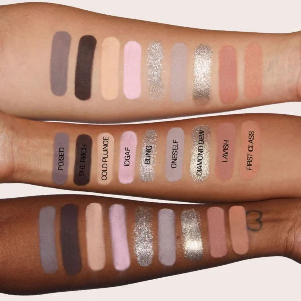 پالت سایه هدی بیوتی مدل Icy Nude