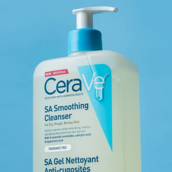شوینده صورت سراوی مدل SA Smoothing حجم 473ml