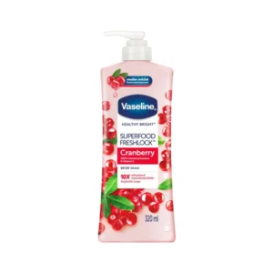 لوسیون بدن وازلین Superfood مدل Cranberry حجم 320ml