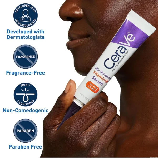 سرم پوست سراوی مدل Skin Renewing Vitamin C حجم 30ml
