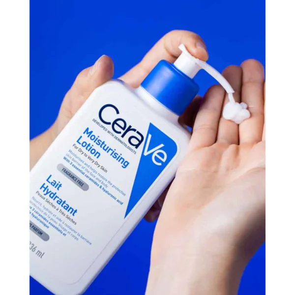 لوسیون بدن سراوی مدل Moisturising حجم 437ml