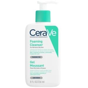 شوینده صورت سراوی مدل Foaming حجم 236ml
