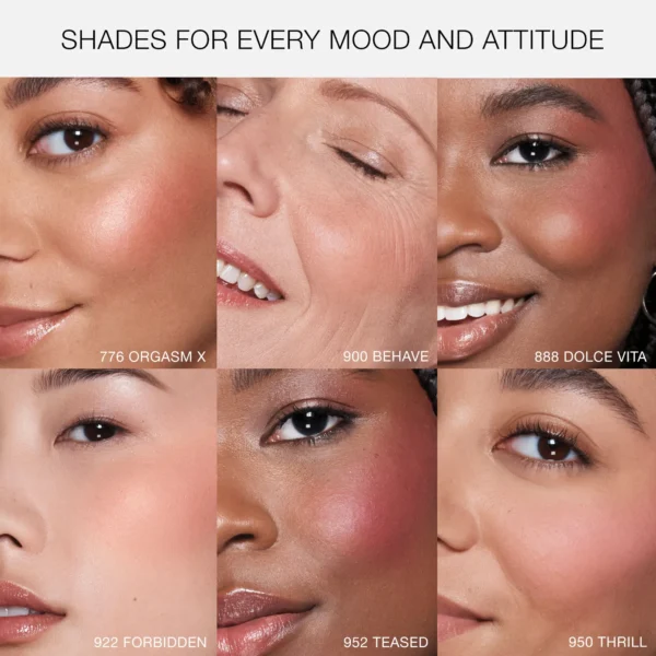 رژ گونه پودری نارس مدل Matte & Glow رنگ Orgasm