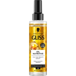 اسپری دوفاز مو گلیس مدل Oil Nutritive حجم 200ml