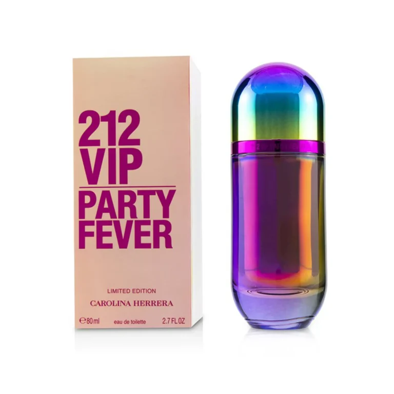 ادو تویلت زنانه کارولینا هررا مدل 212VIP Party Fever حجم 80ml
